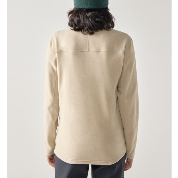 Haglöfs Buteo Mid Jacket Women Chalk Fleecejakke