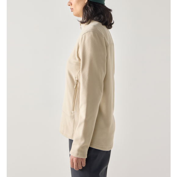 Haglöfs Buteo Mid Jacket Women Chalk Fleecejakke