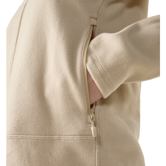 Haglöfs Buteo Mid Jacket Women Chalk Fleecejakke