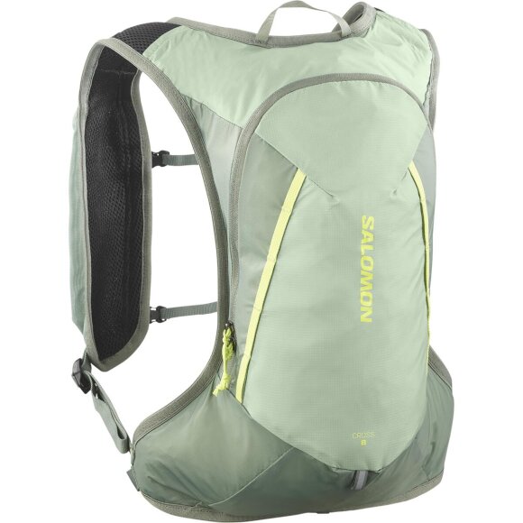 Salomon Cross 8 Green Milieu Løberygsæk