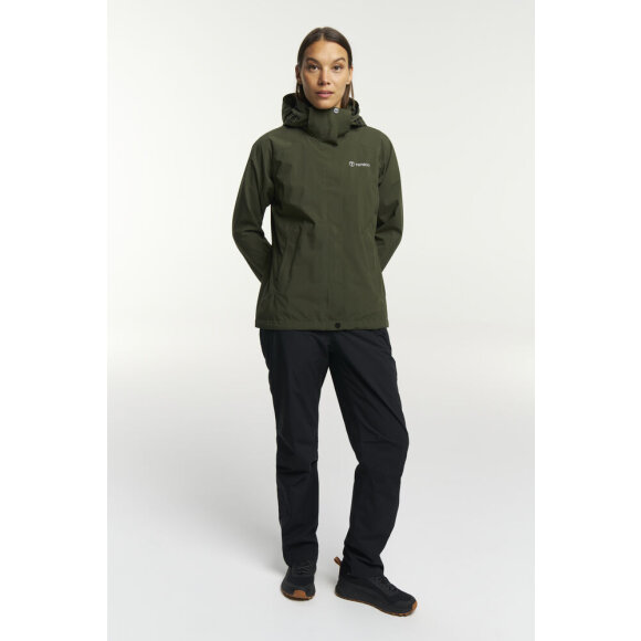 Tenson regnjakke W Biscaya Storm Jacket Olive