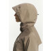 Tenson W Biscaya Storm Jacket Brown Regnjakke