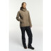 Tenson W Biscaya Storm Jacket Brown Regnjakke