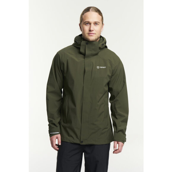 Tenson regnjakke M Biscaya Storm Jacket Olive