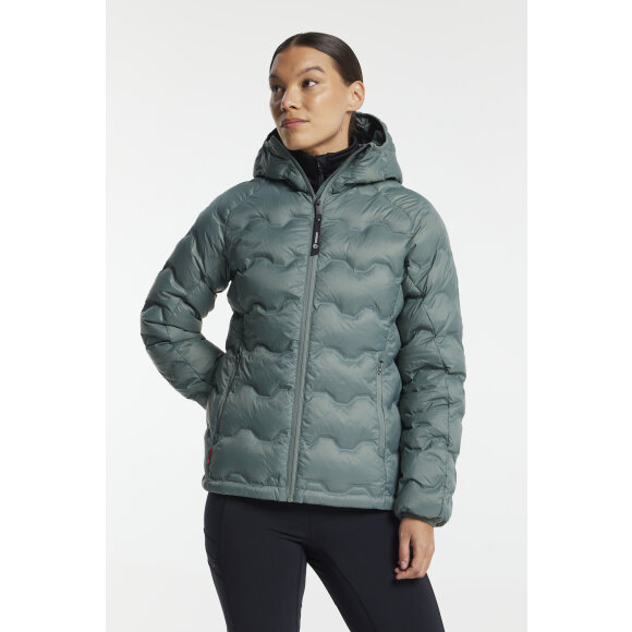 Dunjakke Shibui Down Jacket Greygreen W fra Tenson