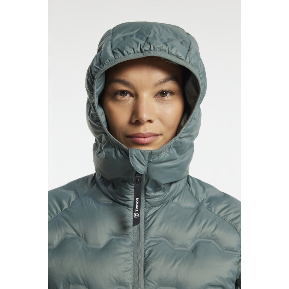 Dunjakke Shibui Down Jacket Greygreen W fra Tenson