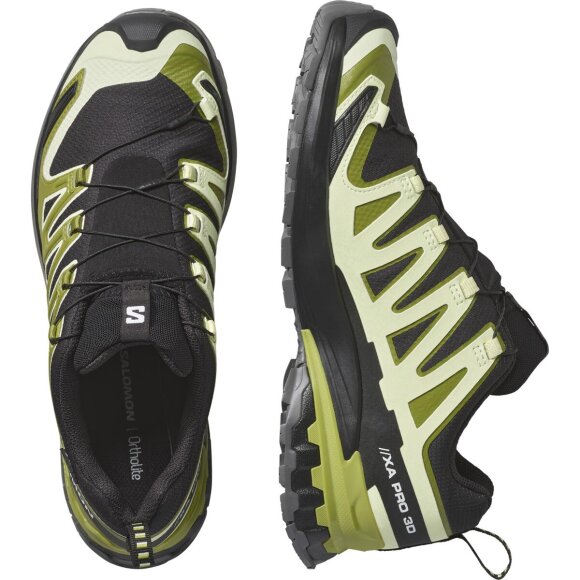 Salomon XA Pro 3D V9 GTX M Black/lime Vandresko