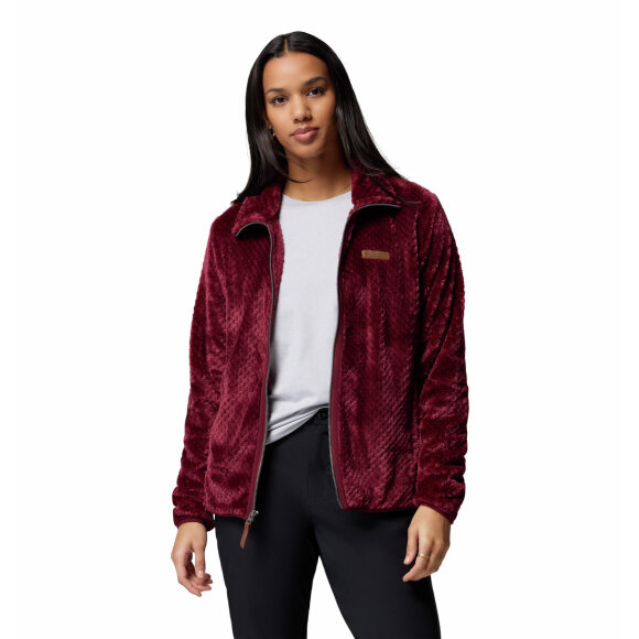 Columbia Fire Side Sherpa Full Zip Wine Fleece