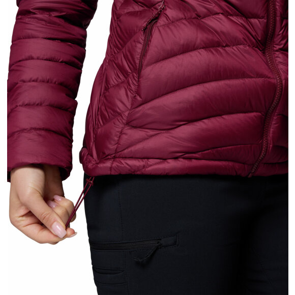 Corelite Down Hooded Jacket W Dunjakke