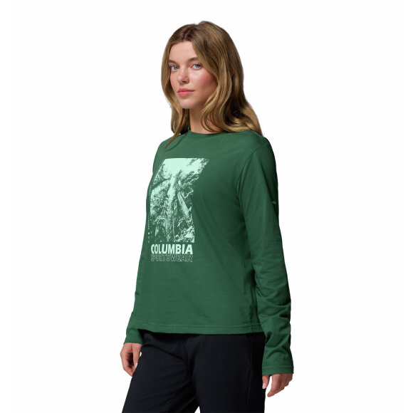 Rolling Bend Graphic LS Crew W