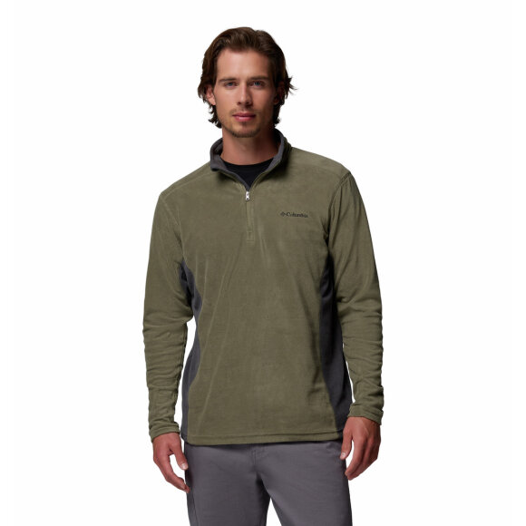 Klamath Range Half Zip Green Fleece