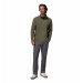 Klamath Range Half Zip Green Fleece