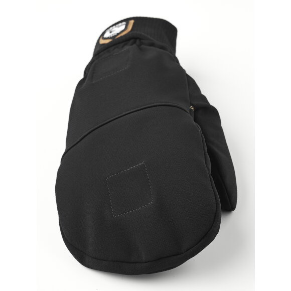 Hestra Windbreaker Pull Over mitten Black Luffe Hestra Windbreaker Pull Over mitten Black Luffe