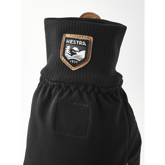 Hestra Windbreaker Pull Over mitten Black Luffe Hestra Windbreaker Pull Over mitten Black Luffe