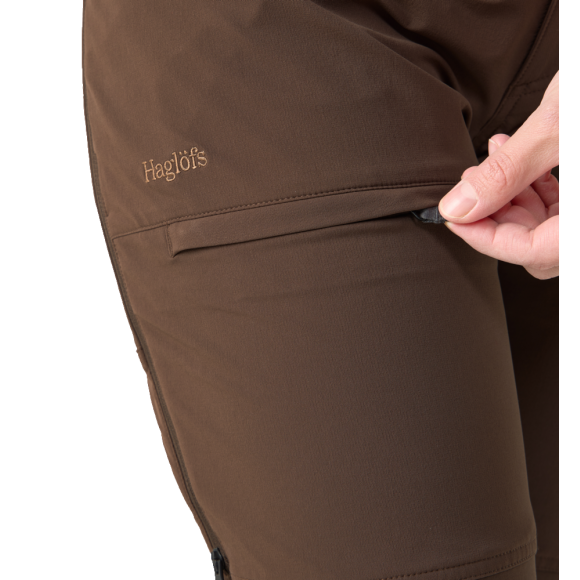 Haglöfs Magma Rugged Pant W Brown Vandrebuks
