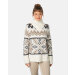 Kari Traa trøje Amelia Knit Off White 