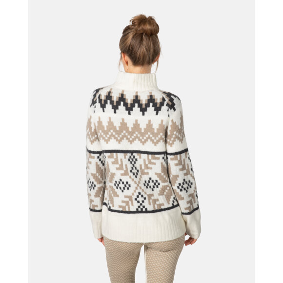 Kari Traa trøje Amelia Knit Off White 