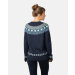 Kari Traa Sundve Knit Royal Blue Sweater
