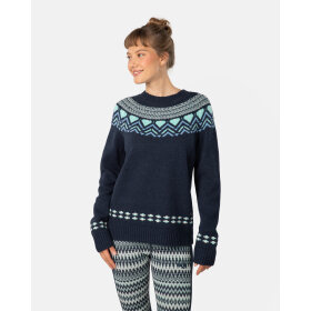 Kari Traa Sundve Knit Royal Blue Sweater