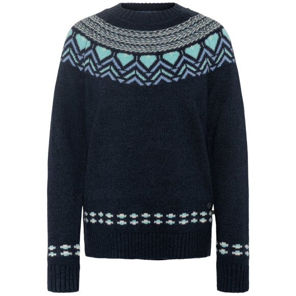Kari Traa Sundve Knit Royal Blue Sweater