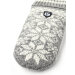 Hestra børneluffe Nordic Junior Mitten Grey/white Hestra børneluffe Nordic Junior Mitten Grey/white