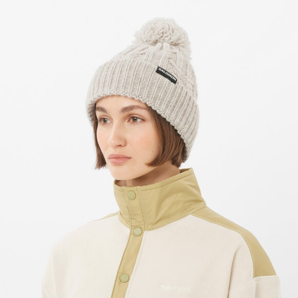 Salomon Ivy Beanie Whisper White