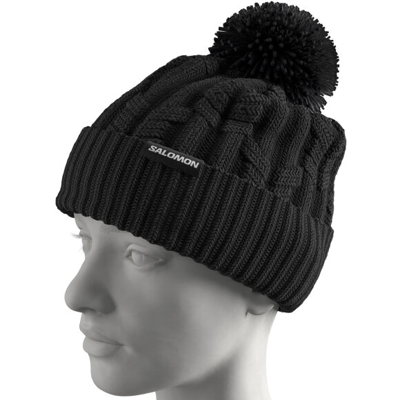 Salomon Ivy Beanie Deep Black