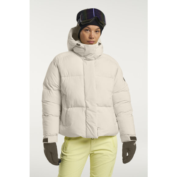 Tenson Moon Jacket Cream Kort Dunjakke
