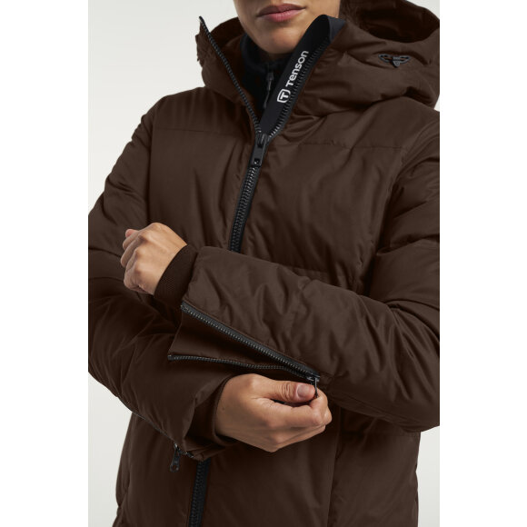 Tenson Shanna Down Coat 2 W Brown Dunfrakke