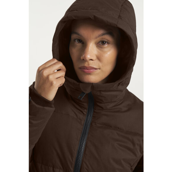 Tenson Shanna Down Coat 2 W Brown Dunfrakke