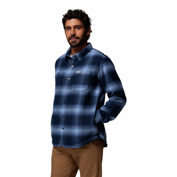 Foret skovmandsskjorte Windward II Shirt Jacket Navy