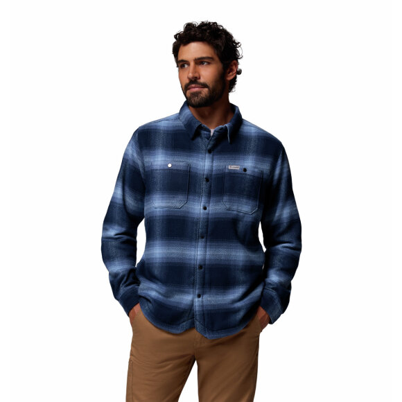 Foret skovmandsskjorte Windward II Shirt Jacket Navy