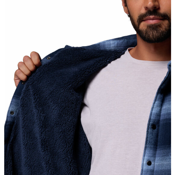 Foret skovmandsskjorte Windward II Shirt Jacket Navy