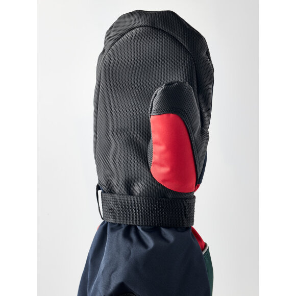 Hestra Kids CZone Mitten Dark Navy/Red Børneluffer
