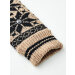 Hestra luffe Isvik Mitten Beige/Black