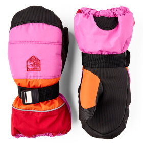Hestra Kids CZone Mitten Cerise/Orange Luffer til børn