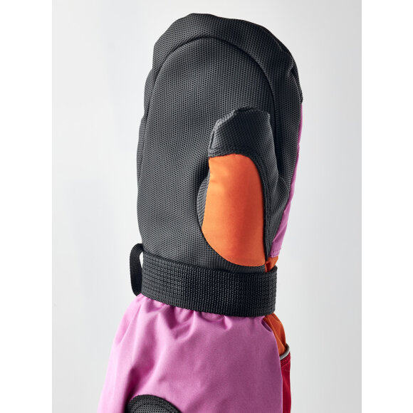 Hestra Kids CZone Mitten Cerise/Orange Luffer til børn