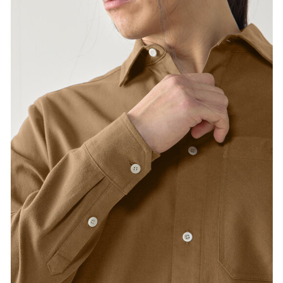 Haglöfs skjorte Virke Flannel Shirt Teak