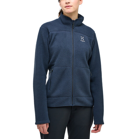 Haglöfs fleece Mossa Pile Jacket W Tarn Blue