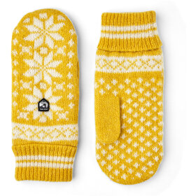 Hestra Isvik Mitten Mustard/Offwhite Luffer