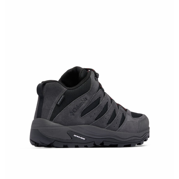 Redmond Mid Waterproof Black Vandrestøvle