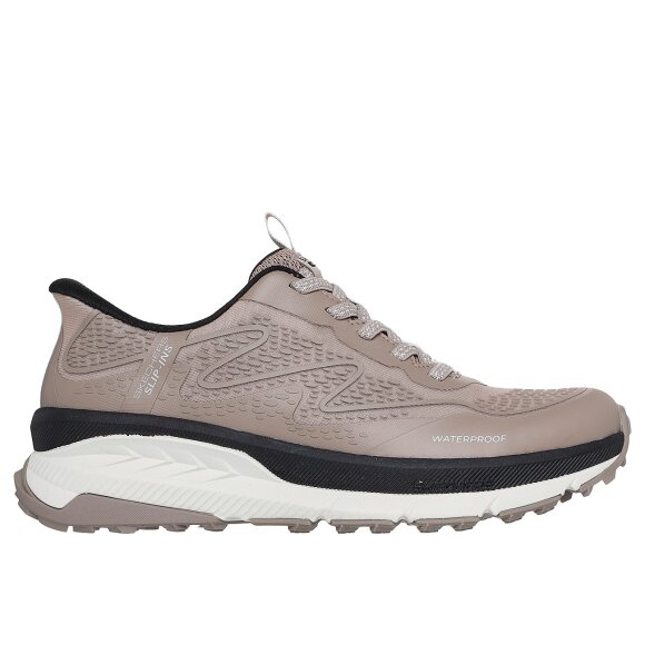 Skechers Switch Back Mist Taupe Sko Skechers Switch Back Mist Taupe Sko