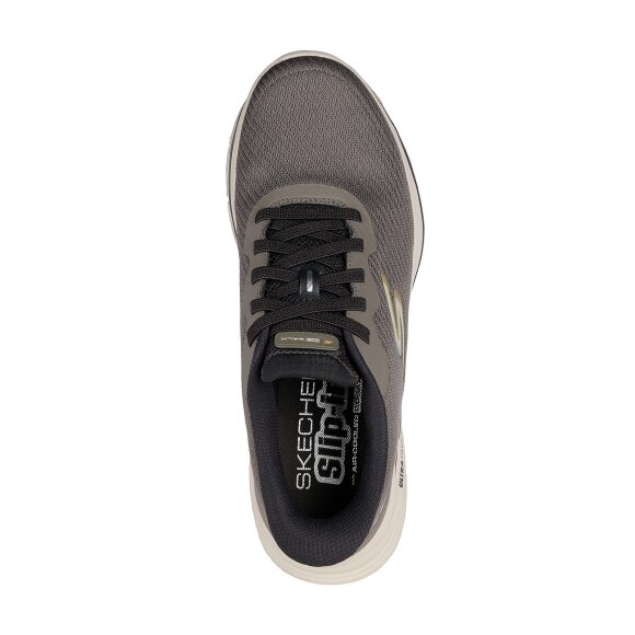 Skechers Go Walk Pate Taupe Sko Skechers Go Walk Pate Taupe Sko