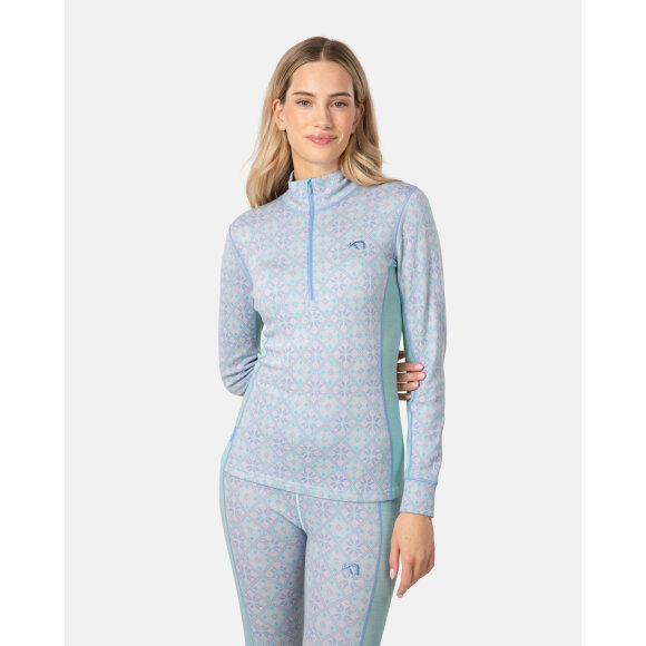 Kari Traa Rose Half Zip Wave Undertrøje