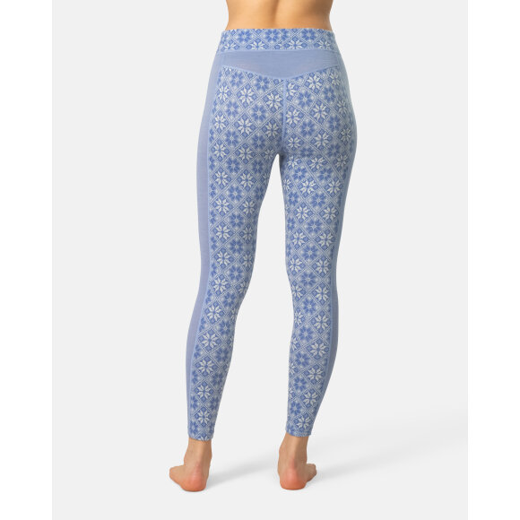 Kari Traa Rose High Waist Pant Iris Uldunderbukser