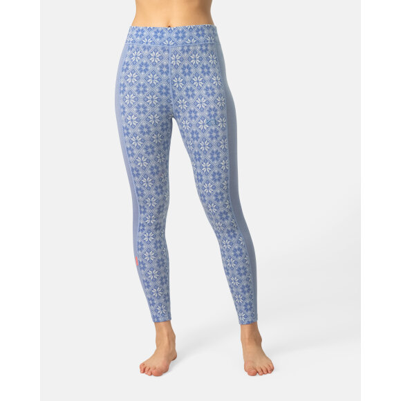 Kari Traa Rose High Waist Pant Iris Uldunderbukser