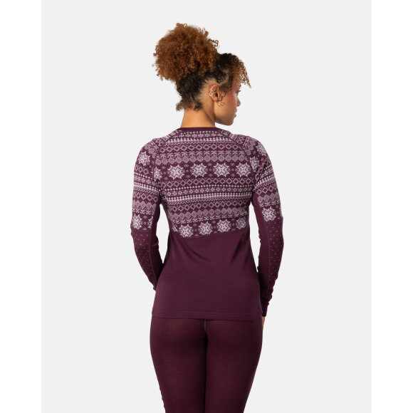 Kari Traa Vilma LS Wine Undertrøje