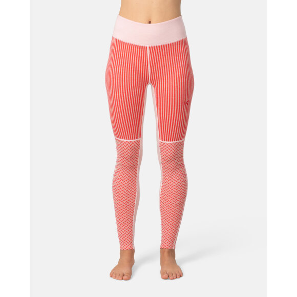 Smekker High Waist Pants Gum Uldunderbukser
