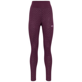 Kari Traa Vilma High Waist Pants Wine Underbukser