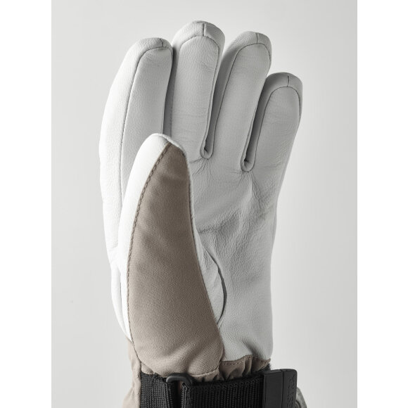 Heli Ski Female 5 finger Khaki Skihandsker